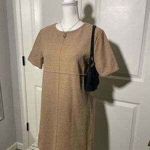 Zara Tan Mini Dress
